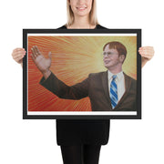 Dwight's The Manager Framed Poster