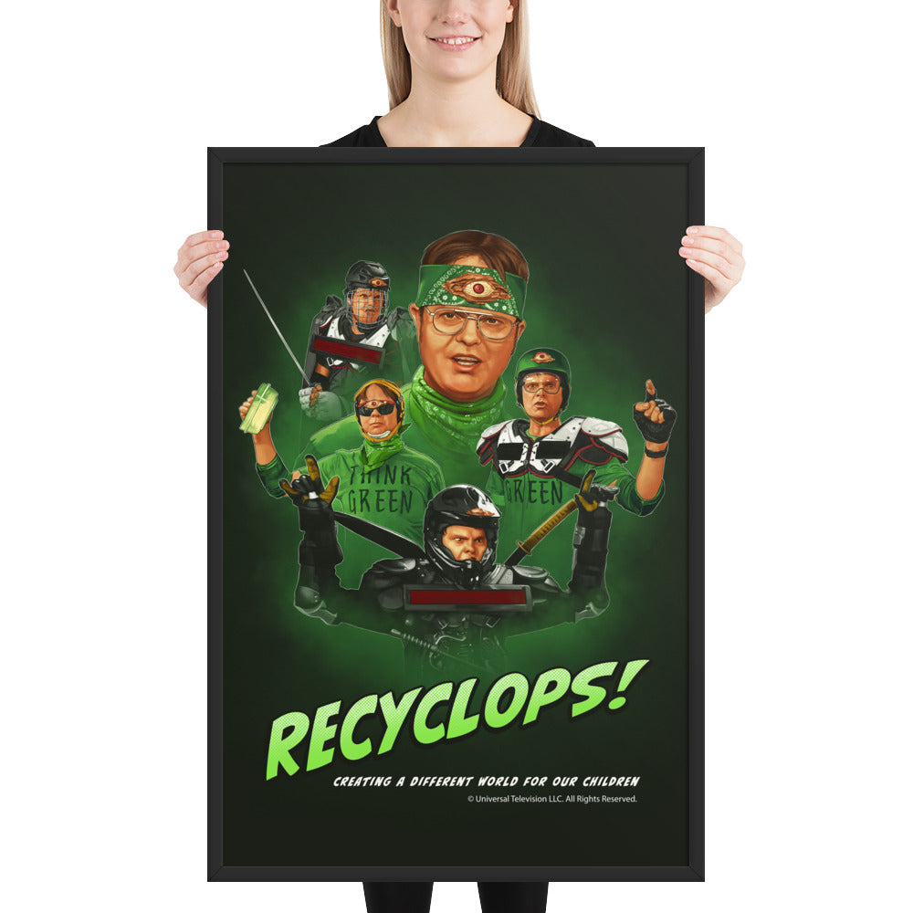 Recyclops Gang Framed Poster