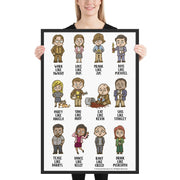 Rules To Live By Framed Poster