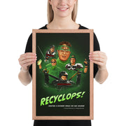 Recyclops Gang Framed Poster