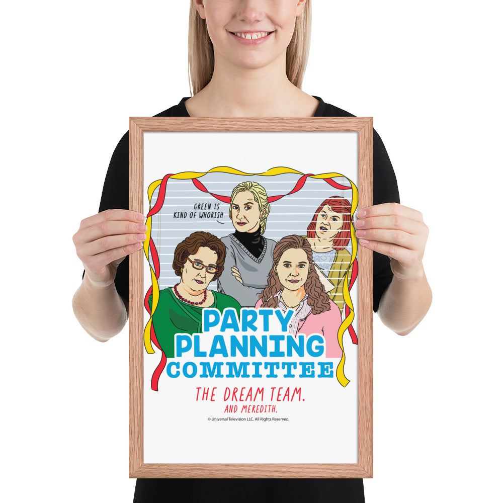 Party Planning Committee Framed Poster