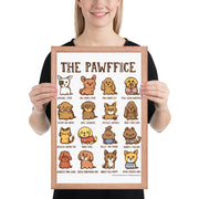 The Pawffice Framed Poster
