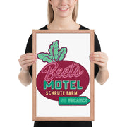 Beets Motel Framed Poster