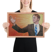 Dwight's The Manager Framed Poster
