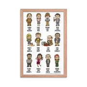 Rules To Live By Framed Poster