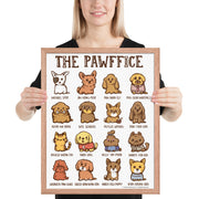 The Pawffice Framed Poster