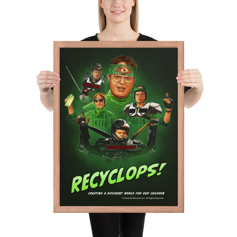 Recyclops Gang Framed Poster