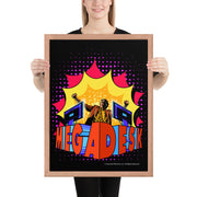 Megadesk Framed Poster