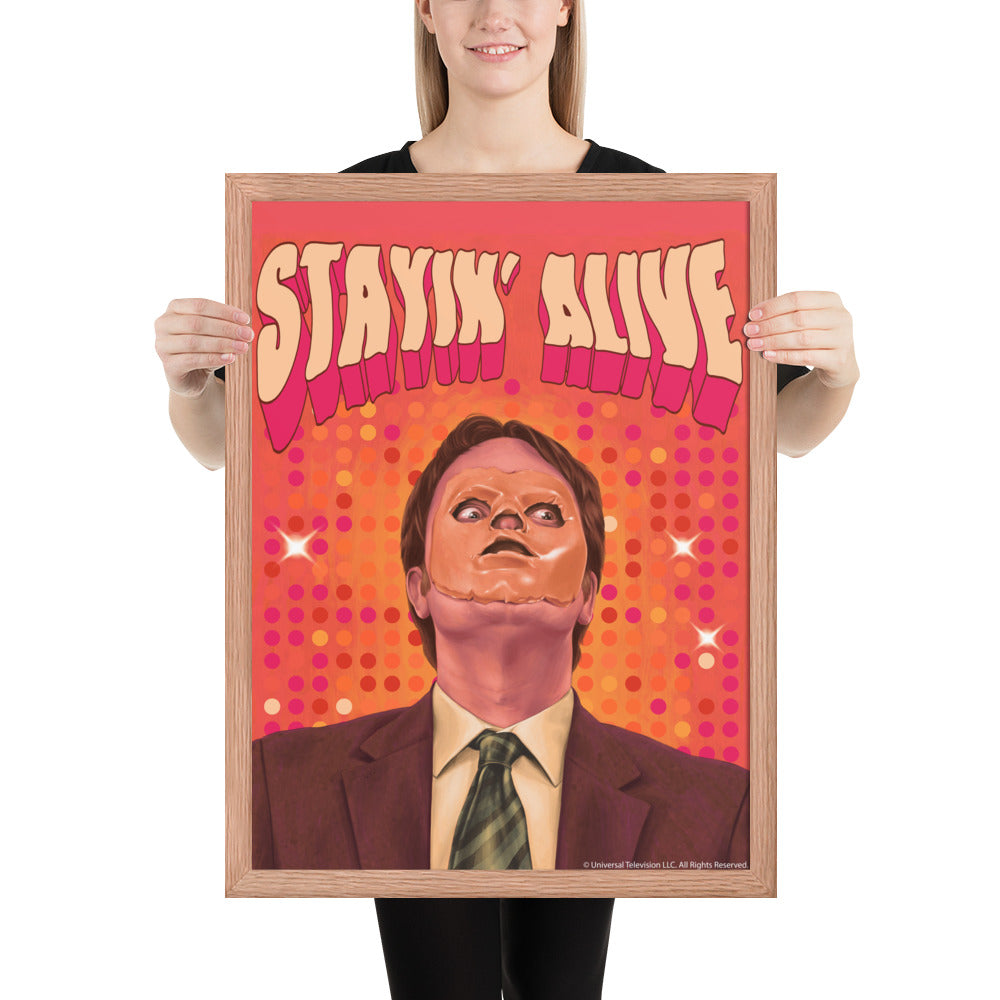 Stayin Alive Framed Poster