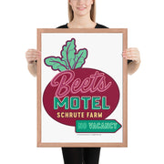 Beets Motel Framed Poster