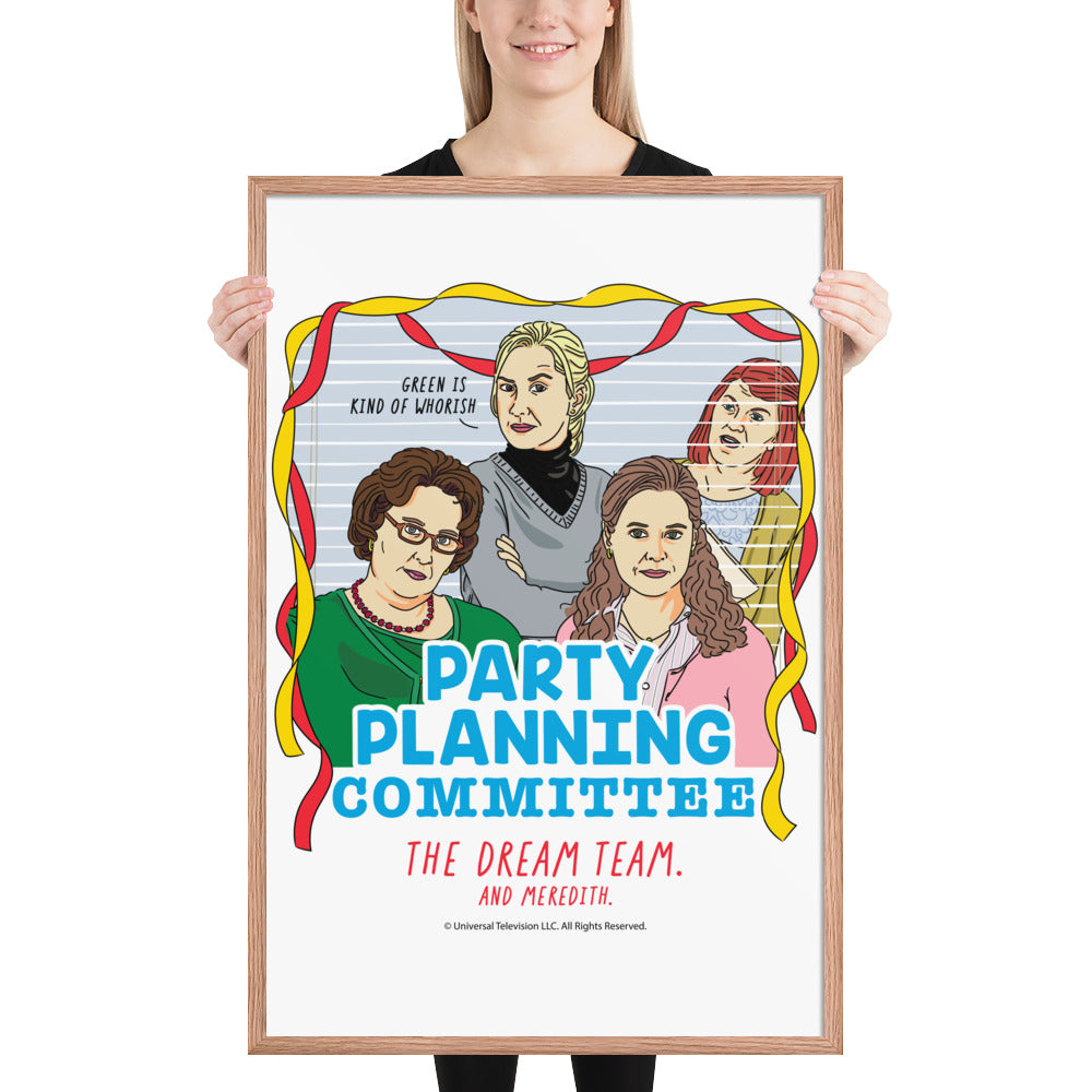 Party Planning Committee Framed Poster