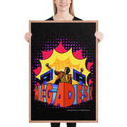Megadesk Framed Poster