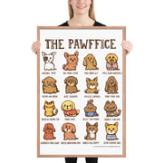 The Pawffice Framed Poster