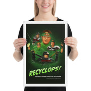 Recyclops Gang Framed Poster