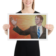 Dwight's The Manager Framed Poster