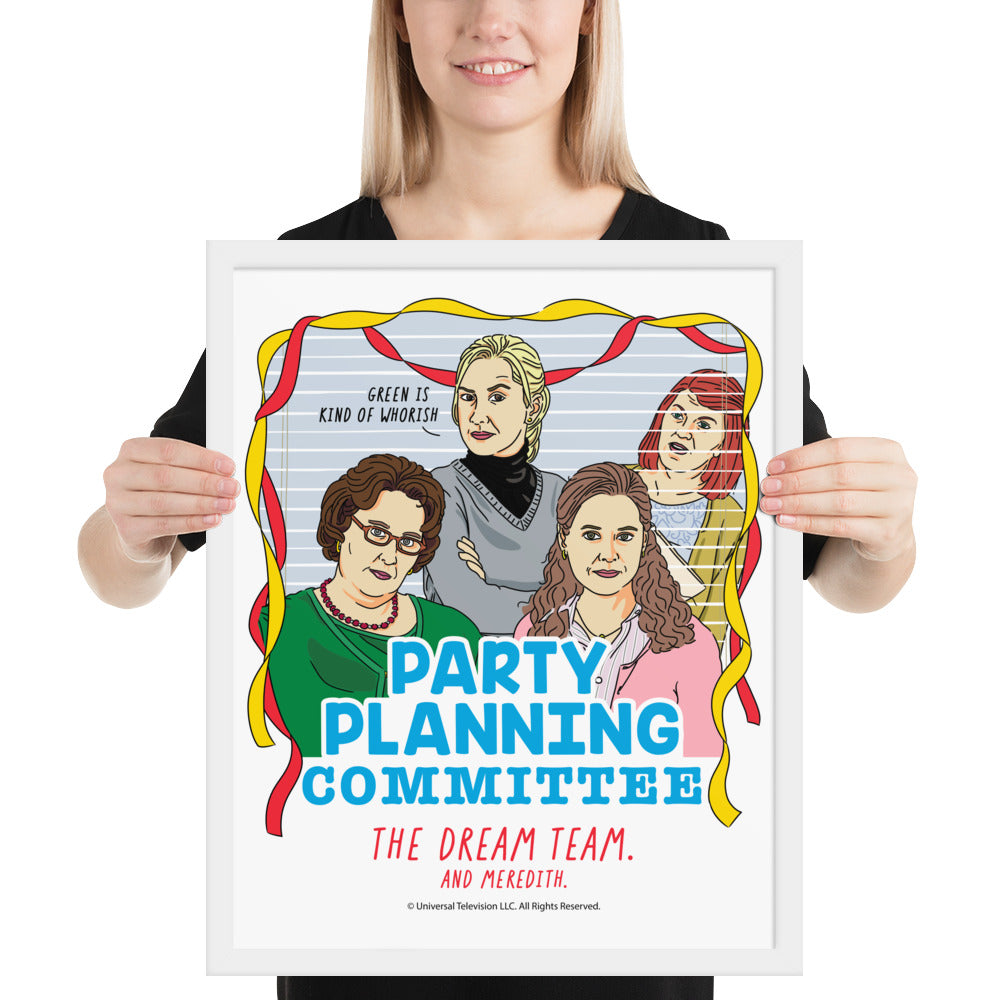 Party Planning Committee Framed Poster