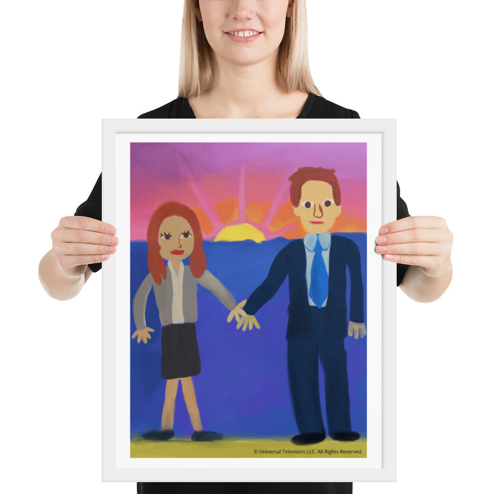 Jim and Pam Wedding Framed Poster