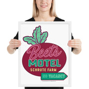 Beets Motel Framed Poster