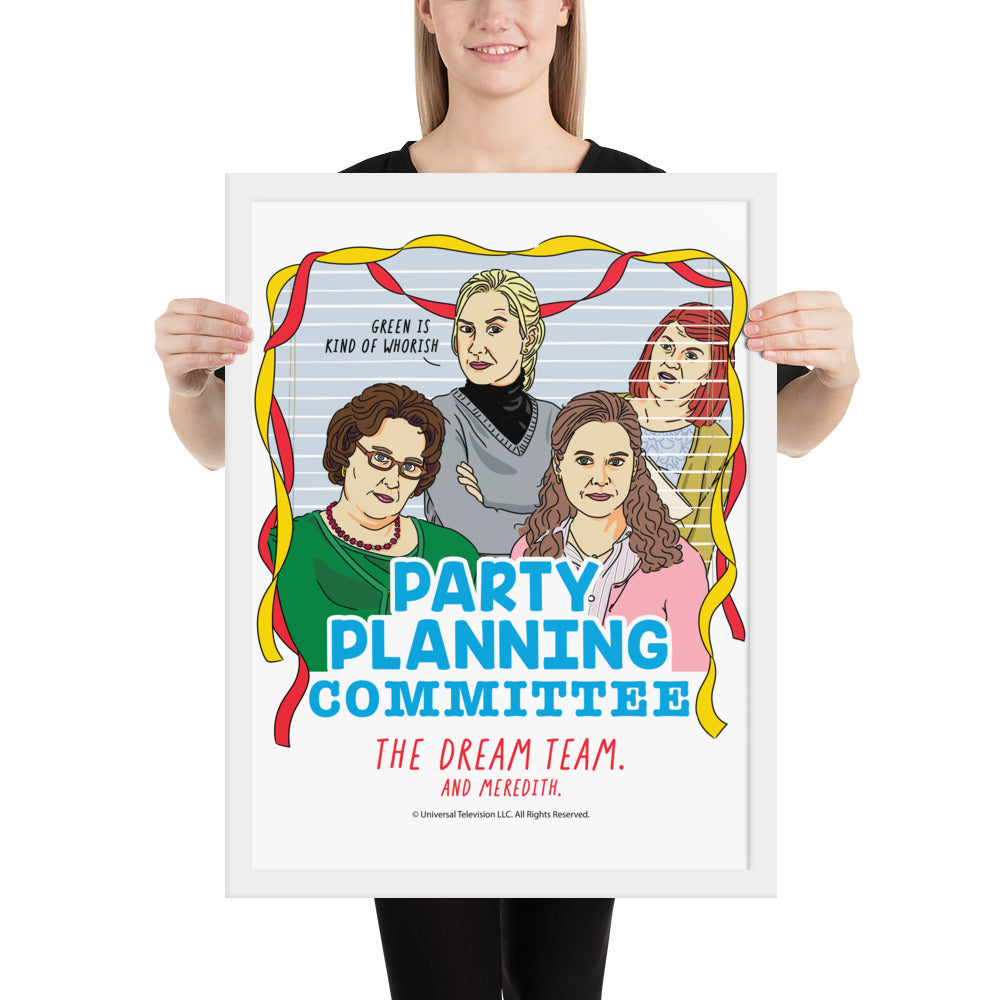 Party Planning Committee Framed Poster