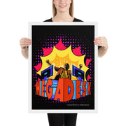 Megadesk Framed Poster