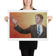 Dwight's The Manager Framed Poster