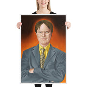 Dwight Serious Framed Poster