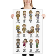 Rules To Live By Framed Poster