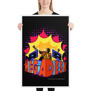 Megadesk Framed Poster