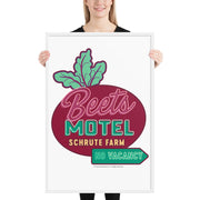 Beets Motel Framed Poster