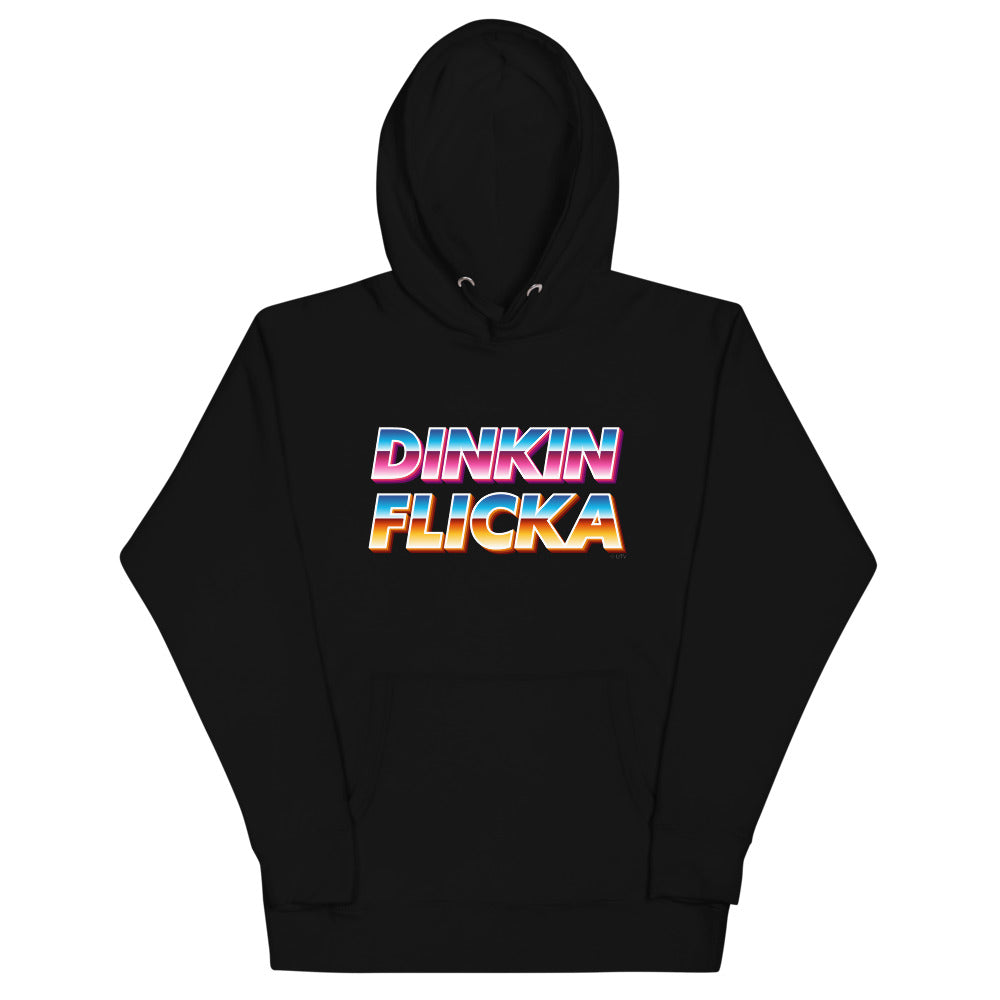 Retro Dinkin Flicka Unisex Hoodie-Moneyline