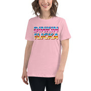 Retro Dinkin Flicka Women's Relaxed T-Shirt-Moneyline