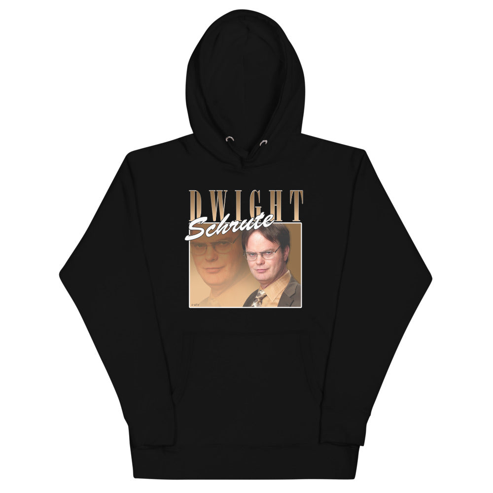 Retro Dwight Schrute Unisex Hoodie-Moneyline