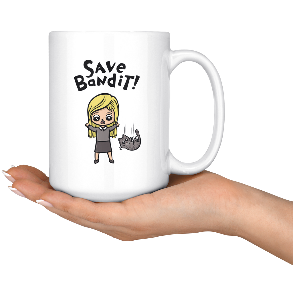 Save Bandit - Coffee Mug-Drinkware-Moneyline