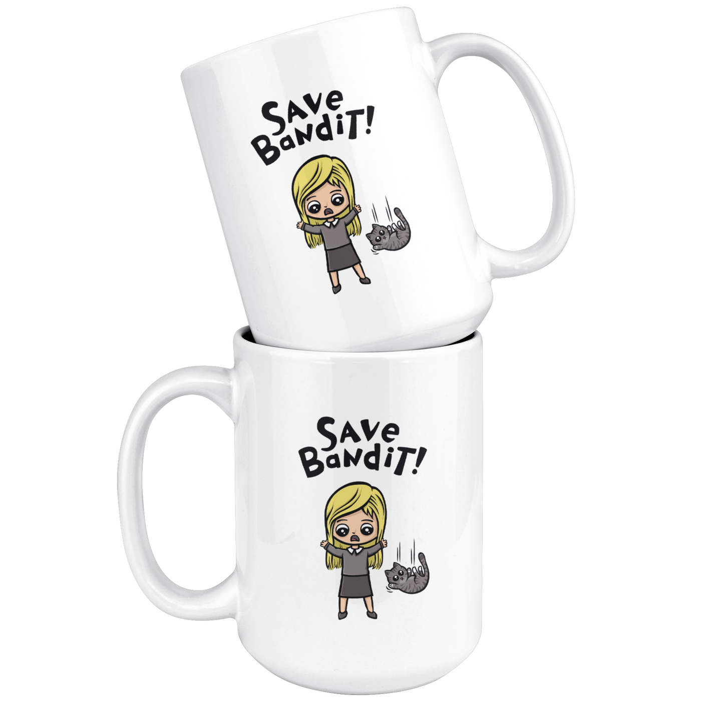 Save Bandit - Coffee Mug-Drinkware-Moneyline