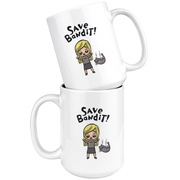 Save Bandit - Coffee Mug-Drinkware-Moneyline