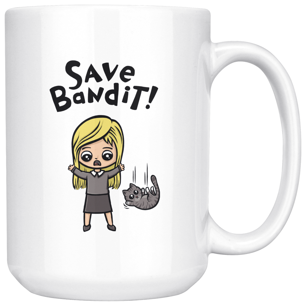 Save Bandit - Coffee Mug-Drinkware-Moneyline