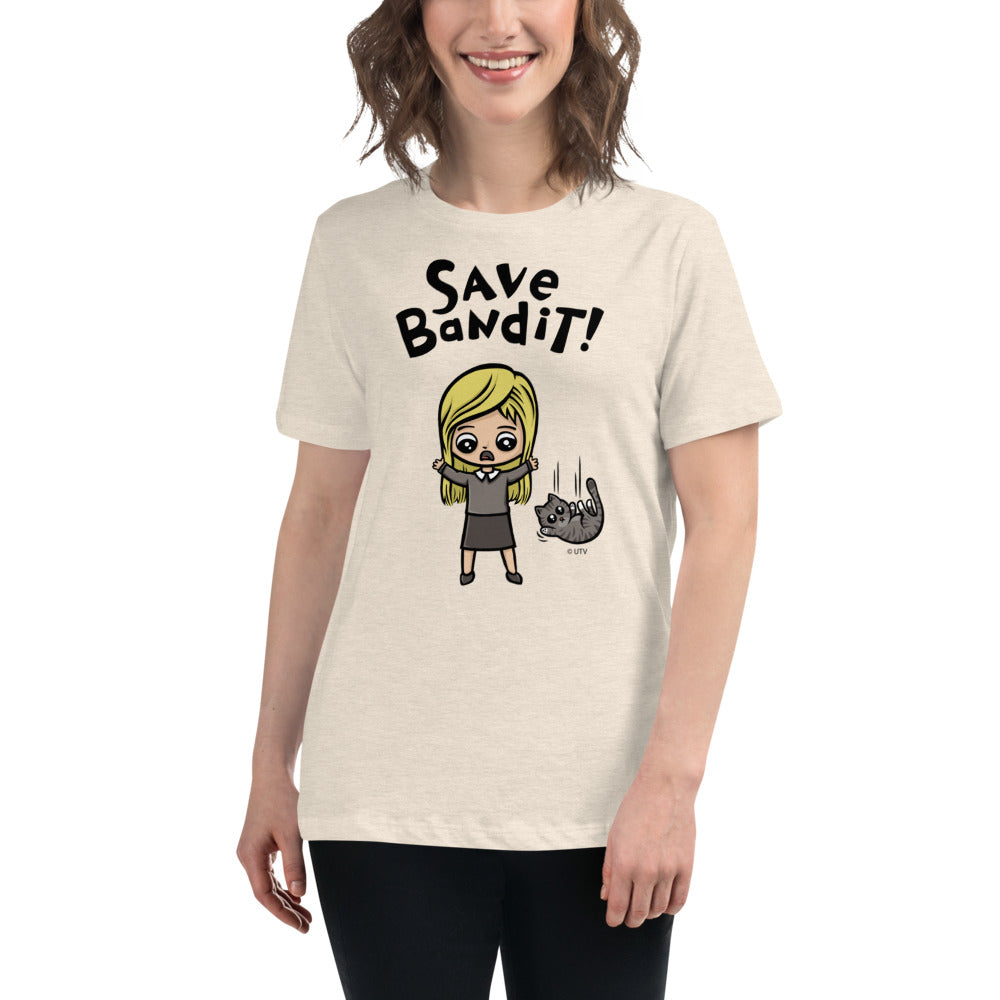 Save Bandit Women's Relaxed T-Shirt-Moneyline
