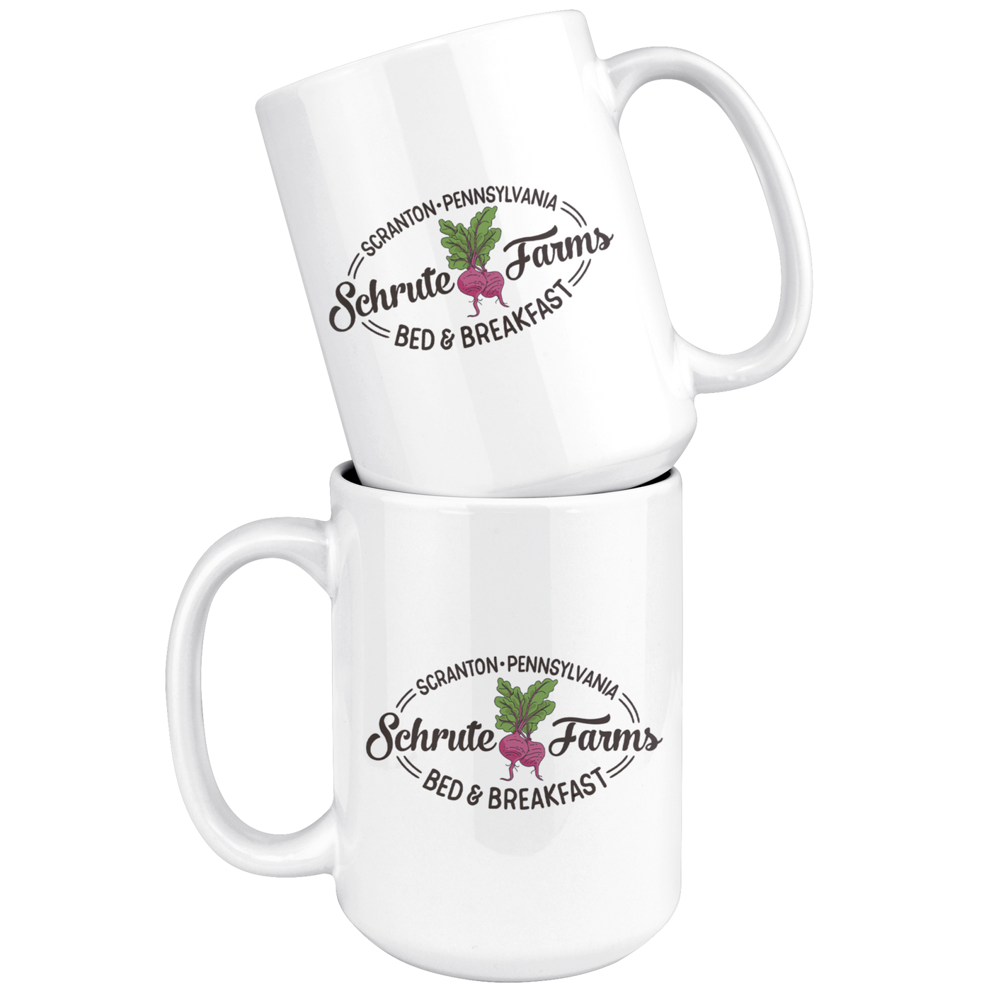 Schrute Farms - Coffee Mug-teelaunch-Moneyline