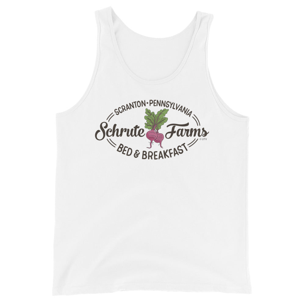 Schrute Farms Men's Tank Top-Moneyline