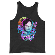 Synthwave Dwight Men's Tank Top-Moneyline