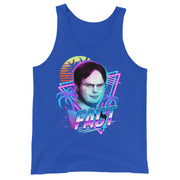 Synthwave Dwight Men's Tank Top-Moneyline