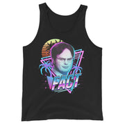 Synthwave Dwight Men's Tank Top-Moneyline