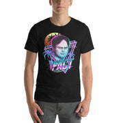 Synthwave Dwight T-Shirt-Moneyline