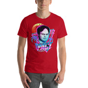 Synthwave Dwight T-Shirt-Moneyline
