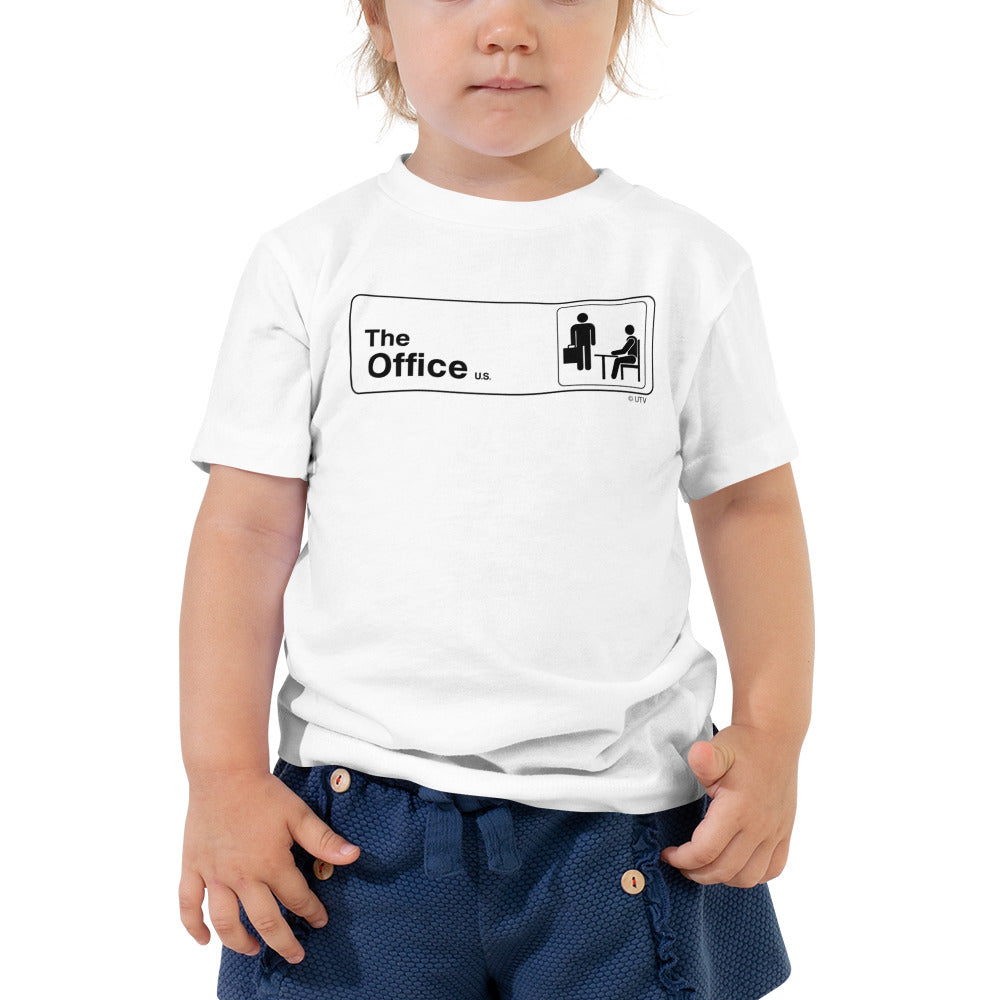 The Office Logo Toddler Tee-Moneyline