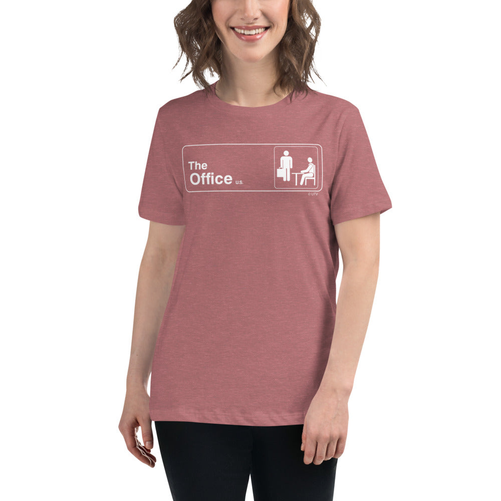 The Office Logo Women's Relaxed T-Shirt-Moneyline