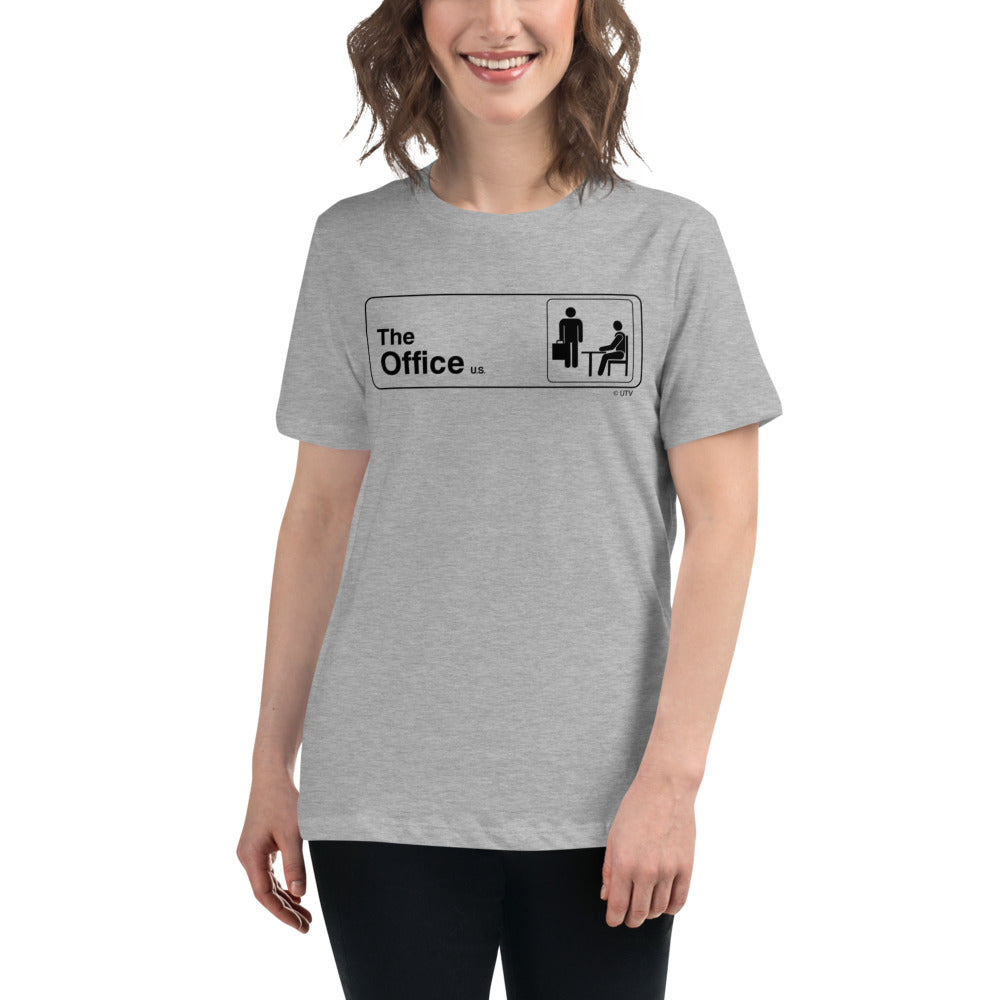 The Office Logo Women's Relaxed T-Shirt-Moneyline