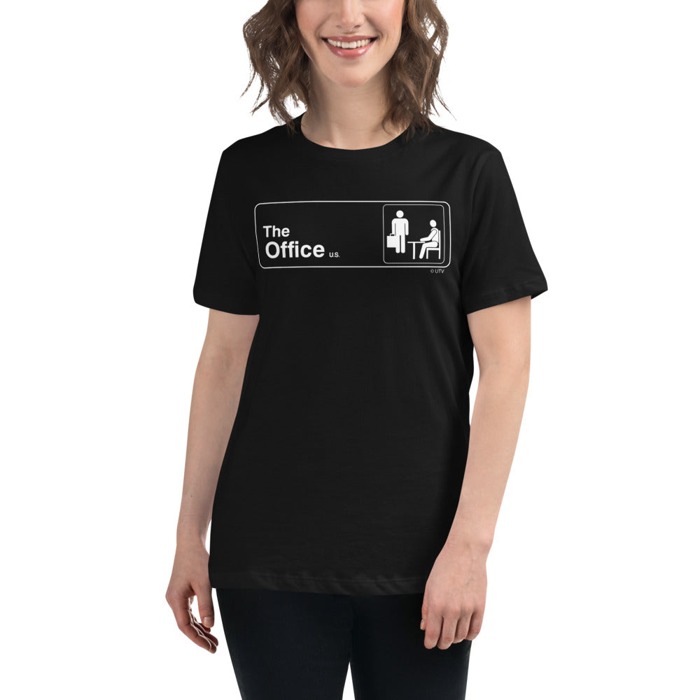 The Office Logo Women's Relaxed T-Shirt-Moneyline