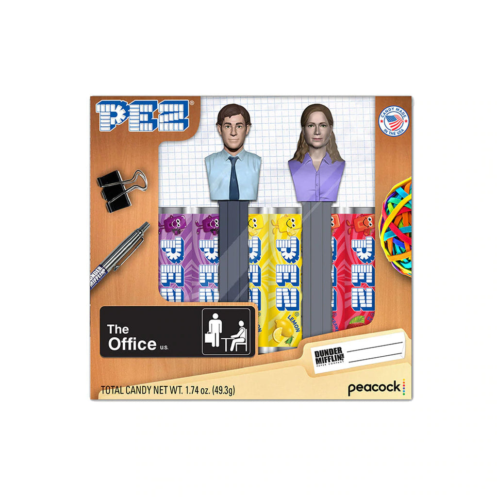 The Office PEZ Gift Set (Jim & Pam)-Candy & Chocolate-Moneyline