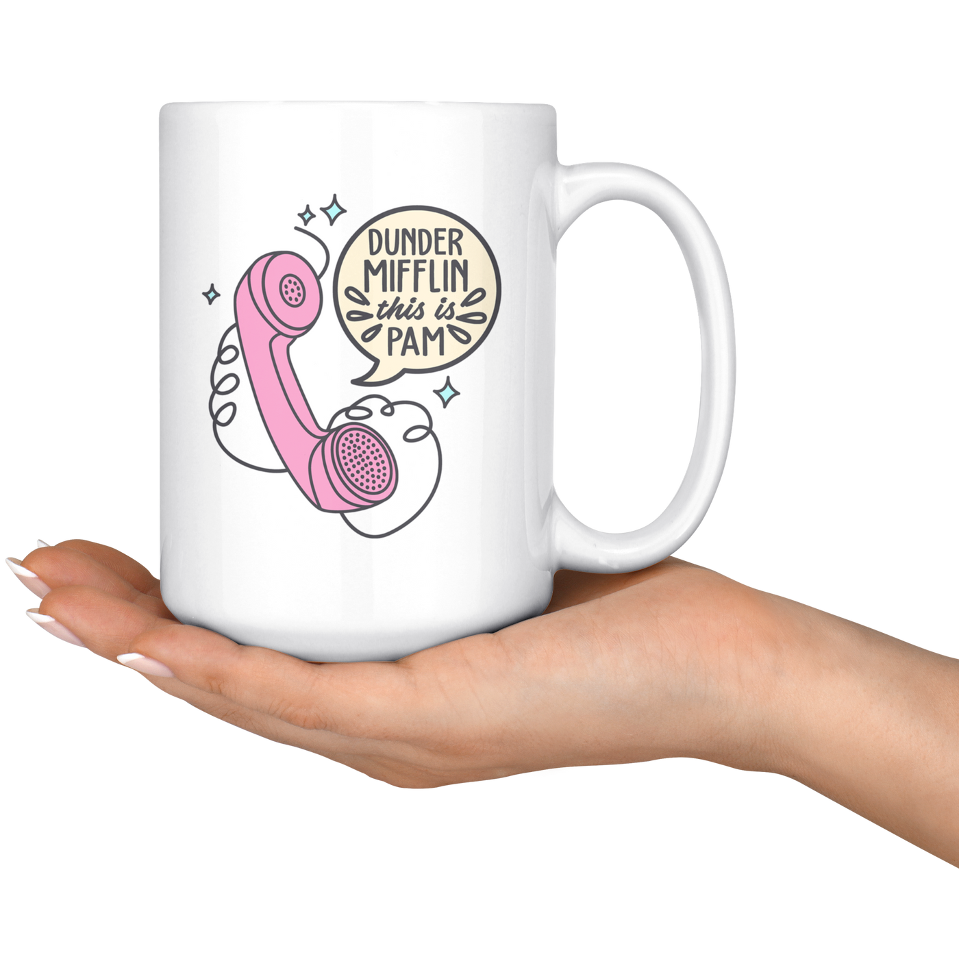 This is Pam - Coffee Mug-Drinkware-Moneyline